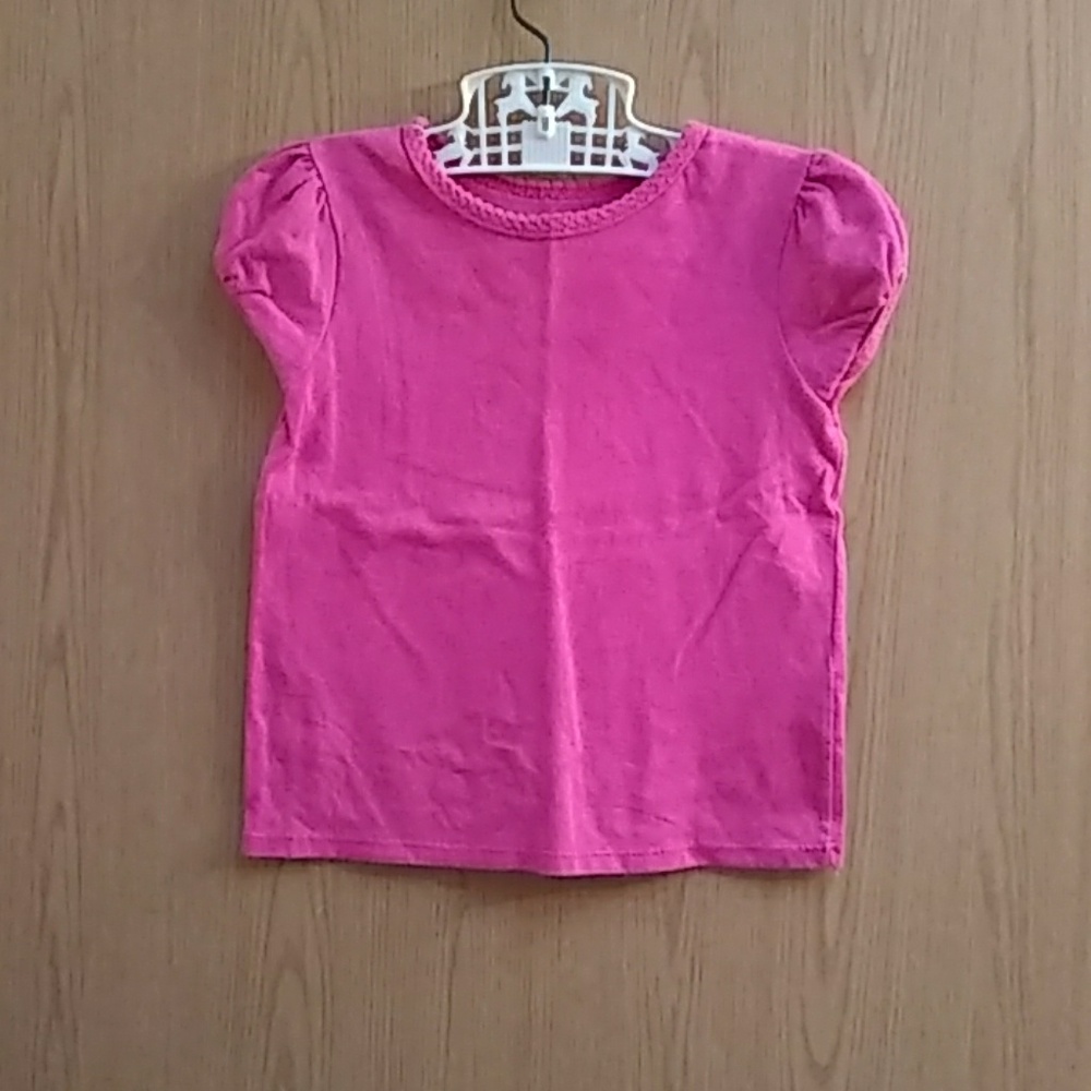 Pink Cap Sleeve Blouse